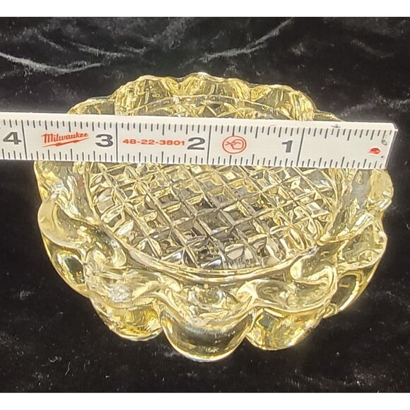 Vintage Pressed Glass "Boopie" Candle Holder - Picture 3 of 15